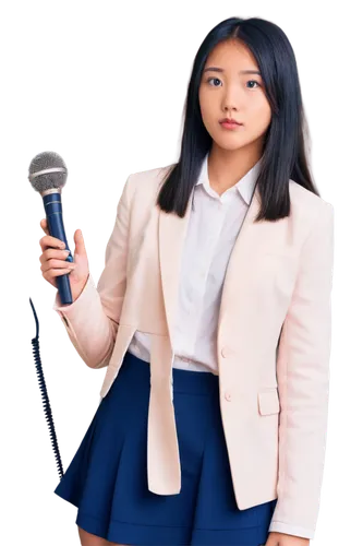 mic,blur office background,portrait background,student with mic,newscaster,newswoman,presenter,tv reporter,anchorwoman,microphone,anh,real estate agent,natashquan,janet,aui,debater,announcer,rajawongse,pitchwoman,korean drama,Illustration,Black and White,Black and White 26