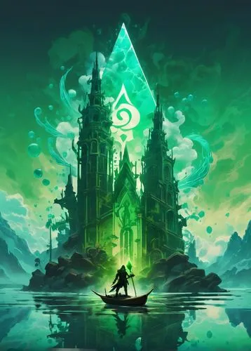 hyrule,triforce,oxenhorn,emerald,emerald sea,loz,link,portal,patrol,alfheim,icewind,zelda,shard of glass,game illustration,loa,oot,beautiful wallpaper,realms,tiberium,etherege,Photography,Artistic Photography,Artistic Photography 07