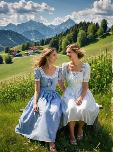 sound of music,dirndl,bavarian swabia,bavarians,allgäu kässspatzen,hochzeit,Photography,Documentary Photography,Documentary Photography 05