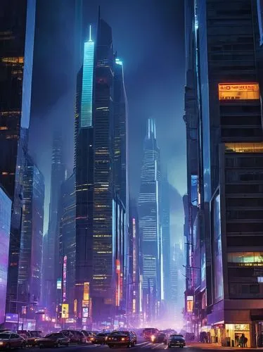 cybercity,guangzhou,coruscant,cyberpunk,futuristic landscape,cybertown,shanghai,metropolis,city at night,bladerunner,cyberport,cityscape,fantasy city,megacorporation,megacities,futuristic,coruscating,sedensky,dystopian,dubai,Art,Artistic Painting,Artistic Painting 47