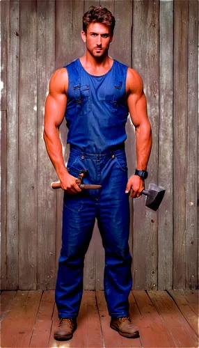 blue-collar worker,edge muscle,blue-collar,tradesman,ironworker,blacksmith,strongman,brawny,builder,handyman,bricklayer,body building,a carpenter,carpenter,tool belt,plumber,construction worker,meat kane,warehouseman,repairman,Art,Artistic Painting,Artistic Painting 30