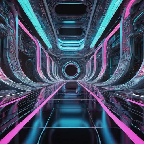 tron,hyperspace,cyberscene,silico,cyberspace,spaceship interior,ufo interior,wavevector,cyberview,cyberia,tunneling,cinema 4d,3d background,abstract retro,polybius,tunnel,regenerator,synth,tunel,cyberscope,Illustration,Realistic Fantasy,Realistic Fantasy 39