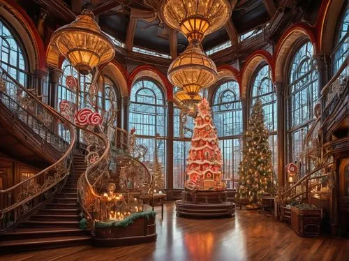 christmas room,rijksmuseum,christmas scene,christmas motif,christmas globe,glass decorations,christmas landscape,emporium,santa's village,the holiday of lights,christmas house,victorian room,christmas ball,christmas window,christmas decor,festive decorations,christmas,christmas balls background,the christmas tree,holiday decorations,Conceptual Art,Fantasy,Fantasy 25