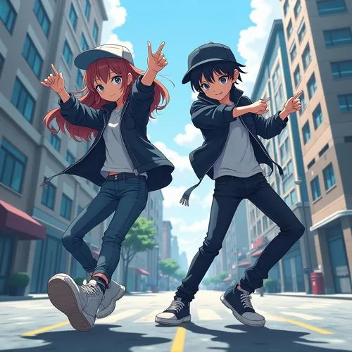 anime cartoon,keion,sakka,akiba,railgun,gangbusters