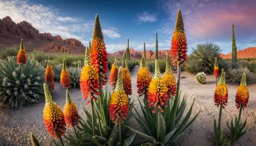 flowerful desert,desert plants,desert plant,kniphofia,desert flower,red hot poker,organ pipe cactus,dutchman's-pipe cactus,valley of fire state park,desert desert landscape,desert landscape,arizona-sonora desert museum,cactus flowers,large-flowered cactus,valley of fire,cacti,fishbone cactus,sonoran desert,exotic plants,barrel cactus,Photography,General,Natural