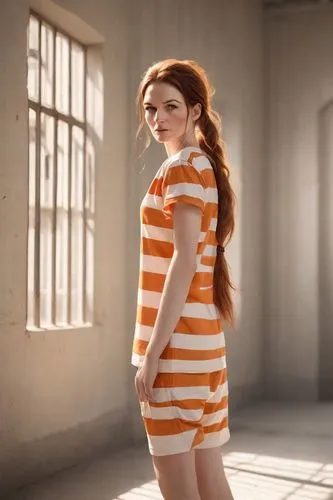 horizontal stripes,orange,striped background,orange robes,bright orange,orange color,torn dress,stripes,liberty cotton,clary,redhead doll,striped,orange cream,orange half,murcott orange,see-through clothing,prisoner,clove,one-piece garment,daisy 2,Photography,Commercial