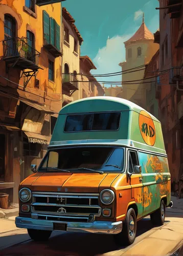 the old van,vanagon,vwbus,travel van,ford transit,van,retro vehicle,delivery truck,vw van,camper van,delivery trucks,mail truck,yellow taxi,rust truck,campervan,piaggio ape,vw bus,dodge ram van,travel trailer poster,ford cargo,Conceptual Art,Oil color,Oil Color 04