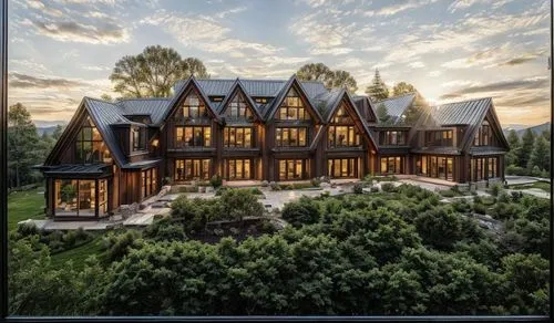 wow factor, traditional , glass wall,an estate in the middle of a wooded area,smolyan,log home,timber house,forest house,wooden house,chalet,Architecture,General,Modern,None