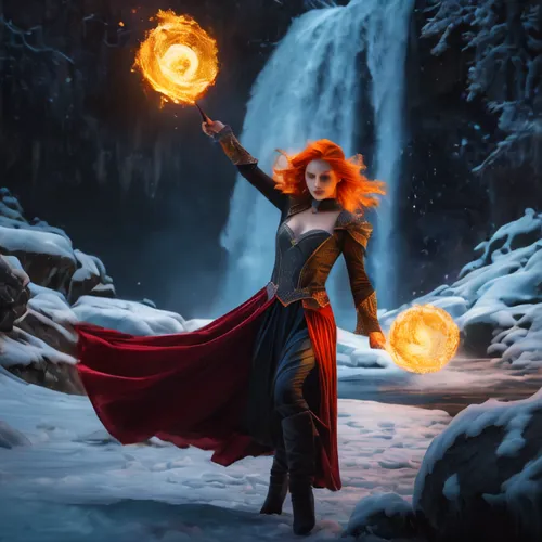 fire dancer,fire artist,merida,firedancer,fire dance,dancing flames,sorceress,fire-eater,transistor,fire siren,fantasy picture,fantasy woman,scarlet witch,fire angel,firespin,fire eater,fiery,flame sp