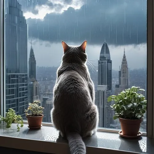 catsimatidis,supercat,rain cats and dogs,thunderpuss,rain on window,weathercaster,Photography,General,Realistic