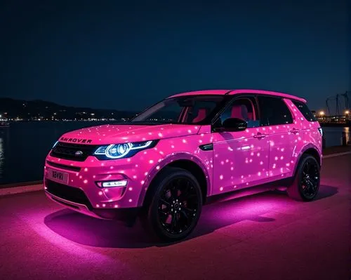 pink car,evoque,the pink panter,kia car,glitzier,pink vector