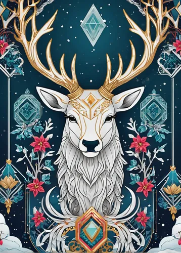 winter deer,deer illustration,christmas wallpaper,reindeer polar,snowflake background,christmas deer,christmas background,zodiac sign leo,tundra,christmas snowy background,reindeer,zodiac sign gemini,winter animals,deer,christmasbackground,winter background,nordic christmas,christmas snowflake banner,christmas pattern,elk,Illustration,Vector,Vector 16