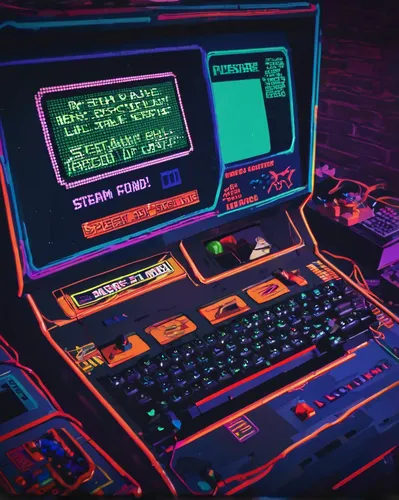 cyberpunk,computer terminal,cyberspace,computer room,computer system,cyber,computer,computer game,80s,computer desk,computer games,atari,trip computer,cyber glasses,barebone computer,retro background,retro technology,ufo interior,personal computer,computer freak,Unique,Pixel,Pixel 04