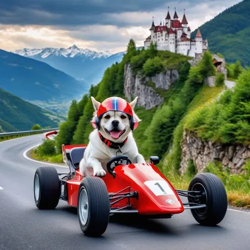 appenzeller sennenhund,go-kart,formula racing,go kart,formula one,race driver,automobile racer,charles leclerc,race car driver,go kart track,king charles spaniel,bernese oberland,nürburgring,formula1,formula 1,single-seater,sports car racing,formula one car,schäfer dog,tyrolean hound,Photography,General,Realistic