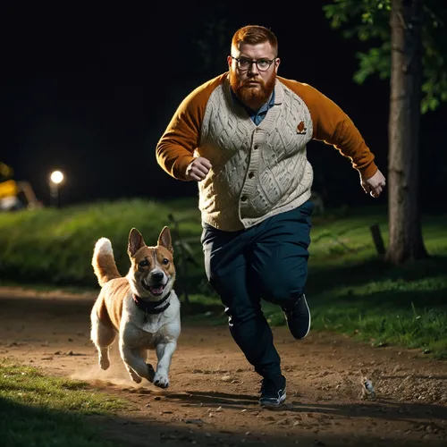 runyonesque,running dog,run,zebrowski,two running dogs,wolyniec