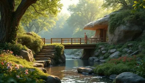 japanese garden,japan garden,japanese zen garden,japanese garden ornament,garden pond,zen garden,idyllic,koi pond,japan landscape,nature garden,wishing well,wooden bridge,tranquility,nature wallpaper,landscape background,japanese shrine,serene,walkway,beautiful japan,river landscape,Photography,General,Realistic