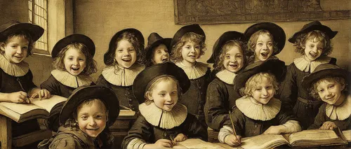 Children learning in a joyful classroom.,children studying,school children,church choir,children drawing,children learning,chorus,urchins,kindergarten,nuns,children,children girls,baby laughing,choir,