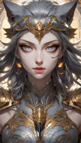 nữ chiến binh trong trận chiến và con báo khổng lồ ,morgana,female warrior,khatuna,mervat,elenore,velika,tomoe,elona,yuel,kuja,ashe,priora,angra,amuria,kitsune,edea,sisoulith,niobe,circlet,tera,Photog