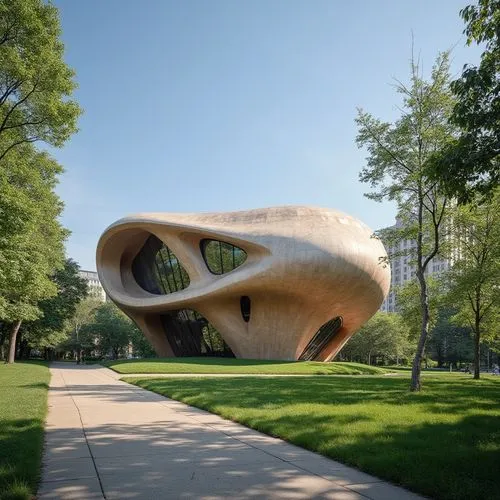 futuroscope,ufo,sculpture park,seedpod,public art,et