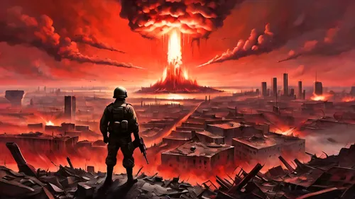 apocalyptic,apocalypse,the end of the world,end of the world,doomsday,armageddon,apocalypso,burning earth,eruption,the eruption,primordia,post-apocalyptic landscape,city in flames,warworld,apocalypticism,apocalyptically,magma,volcanic,pyroclastic,apocalypses