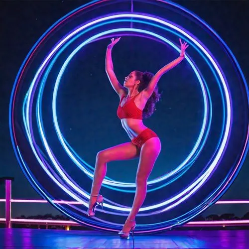 circus aerial hoop,neon body painting,varekai,aerial hoop,hula,rhythmic gymnastics,Photography,General,Realistic