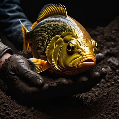 yellow fish,cichlid,fish gold,yellowfish,brocade carp,barramundi,Photography,Documentary Photography,Documentary Photography 38