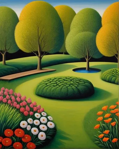 mushroom landscape,vegetables landscape,rousseau,brook landscape,forest landscape,fruit fields,meadow landscape,salt meadow landscape,green landscape,tree grove,golf landscape,autumn landscape,mostovoy,kisling,rural landscape,landscape,green fields,green meadow,farm landscape,agricultural scene,Art,Artistic Painting,Artistic Painting 02