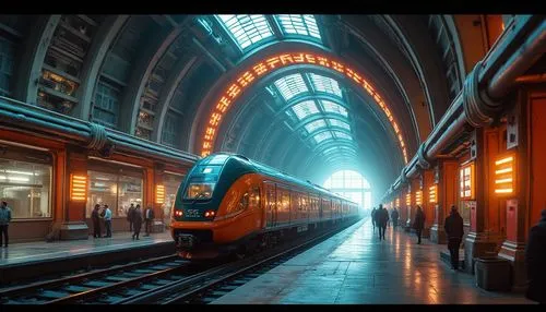 keleti,paddington,pancras,leadenhall,carreau,eurostar,marmaray,railmotor,cornhill,ektachrome,postprocessing,marylebone,waverley,train station passage,farringdon,light trail,betjeman,trainsets,antwerpen,trainman,Photography,General,Realistic