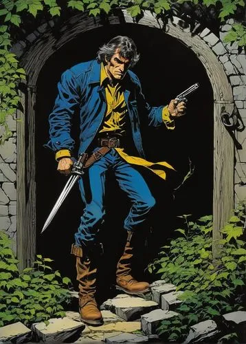 zagor,kanigher,kubert,aparo,alatriste,dematteis,vigilante,rictor,logan,kamandi,corben,steranko,gruenwald,sinnott,ghul,buscema,hannegan,kupperberg,bertinelli,adlard,Conceptual Art,Daily,Daily 09