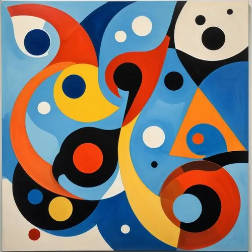 
"waters come together" by Alexander Calder art by Ferrofluid art by Abstract expressionism art --v 5.2 --s 850 --ar 1:1,abstract painting,blue asterisk,abstract shapes,paint spots,ceramic tile,dot,ab