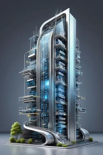 futuristic architecture,arcology,solar cell base,residential tower,smart city,high-rise building,futuristic landscape,multistorey,seasteading,cybertown,prefabrication,high rise building,modern architecture,electric tower,glass building,unbuilt,apartment building,electrohome,aircell,supercomputer,Unique,Design,Sticker