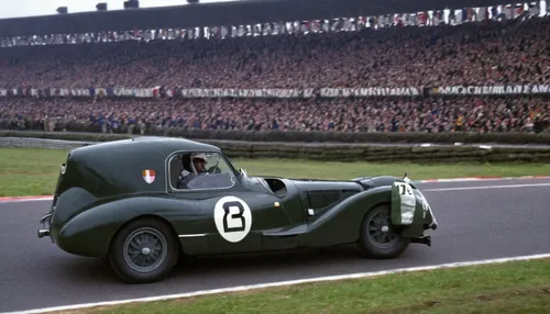 jaguar c-type,lotus seven,ferrari 166 inter,alfa romeo p2,volkswagen 1-litre car,le mans,automobile racer,silverstone,maserati racing,endurance racing (motorsport),mercedes-benz w 196,monza,jaguar d-type,pace car,bentley eight,13 august 1961,daimler 250,mg cars,bmw 328,oval track,Art,Classical Oil Painting,Classical Oil Painting 24