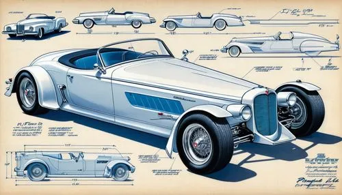 illustration of a car,type mercedes n2 convertible,delahaye,morgan electric car,delage,allard,Unique,Design,Blueprint