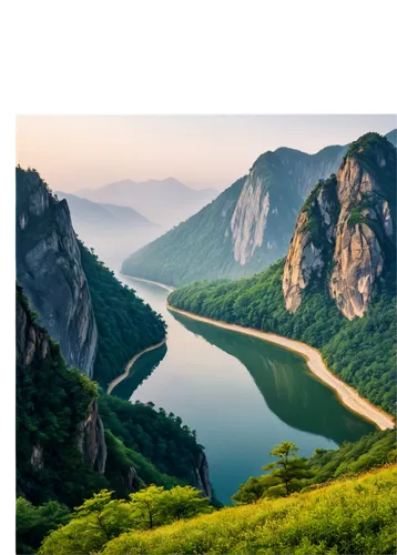 danube gorge,mountainous landscape,gorges of the danube,landscape background,river landscape,yangtze,huangshan,mountain landscape,72 turns on nujiang river,huangshan mountains,dongjiang,beautiful landscape,tianchi,background view nature,skadar,panoramic landscape,guizhou,hushan,landscape mountains alps,shennongjia,Illustration,Japanese style,Japanese Style 18