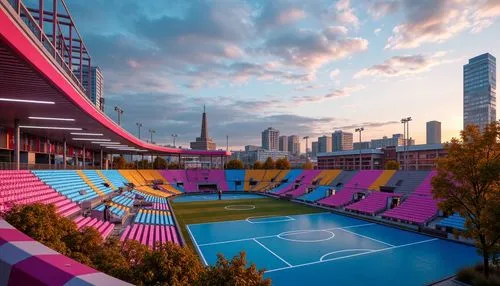 tennis court,omnisport,universiade,daejeon,stadiums,kitchee,wenxian,dalian,tokyo summer olympics,universiades,olympic park,concert venue,chengdu,south korea,claycourt,tennis,olympic stadium,velodrome,songdo,shenzhen vocational college