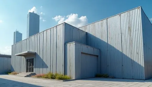 industrial building,snohetta,zumthor,concrete plant,fabrik,coal-fired power station,metal cladding,modern building,koolhaas,thyssenkrupp,industrial plant,revit,power station,grain plant,industrial hall,kirrarchitecture,vab,industrial landscape,thermal power plant,sketchup,Photography,General,Realistic