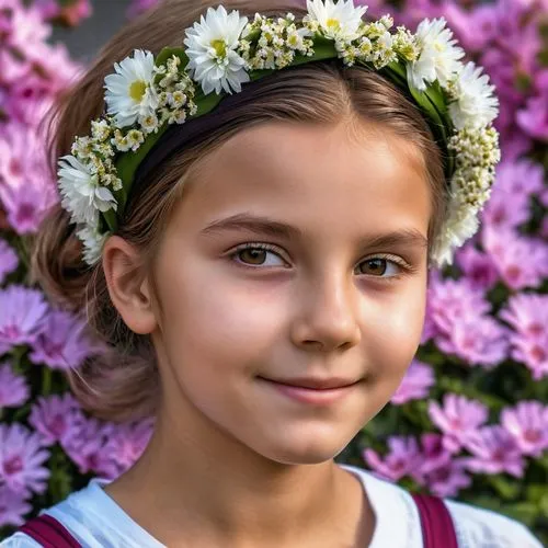 girl in flowers,beautiful girl with flowers,girl in a wreath,flower girl,girl picking flowers,flower crown,floral wreath,spring crown,flower girl basket,child portrait,flower garland,girl portrait,flower wreath,flower hat,girl in the garden,little flower,flower crown of christ,little girl in pink dress,european michaelmas daisy,blooming wreath