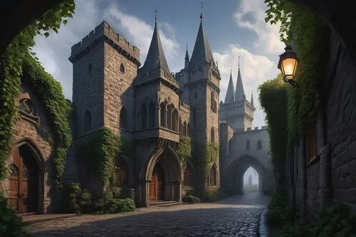 hogwarts,medieval street,diagon,riftwar,nargothrond,hogsmeade,theed,medieval town,gondolin,citadels,fairy tale castle,ravenloft,wizarding,hohenzollern castle,drachenfels,neogothic,ruelle,castle of the corvin,medieval,mugglenet,Conceptual Art,Daily,Daily 16