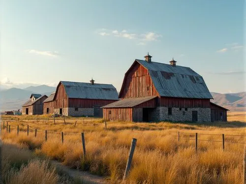 red barn,old barn,straw hut,field barn,barns,farm landscape,homesteader,farmstead,acreages,ranchlands,rural landscape,ranchland,mountain meadow hay,prairies,barn,heartland,home landscape,barnhouse,straw roofing,rangeland,Photography,General,Realistic