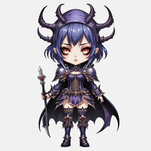 asagi,chibi girl,yuel,vaira,ratri,parisa,Illustration,Abstract Fantasy,Abstract Fantasy 11