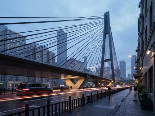 chongqing,skybridge,anzac bridge,shenzen,manhattan bridge,pudong,guangzhou,xujiahui,shangai,centerbridge,changsha,cable-stayed bridge,bridged,changzhou,overbridges,jizhou,changshu,huizhou,footbridge,jiangning