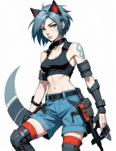 nya,ibuki,cat warrior,litten,nanashi,tirona