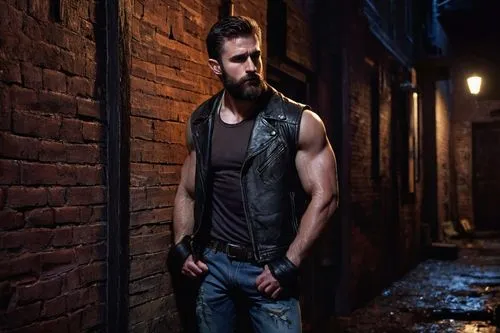 vest,sleeveless shirt,male model,wolverine,chris evans,men's wear,ballistic vest,male character,lincoln blackwood,male poses for drawing,muscle icon,jack rose,men clothes,biceps,muscle angle,lumberjack pattern,portrait photography,muscles,blacksmith,arms,Art,Classical Oil Painting,Classical Oil Painting 15