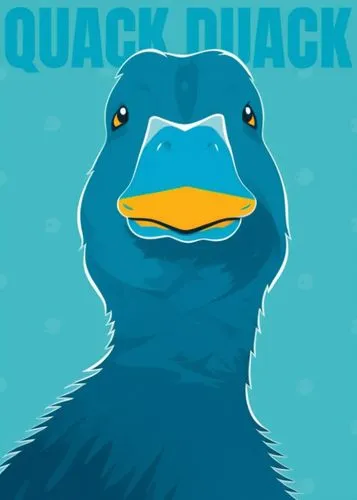 a blue bird with yellow feet and orange beak,quacker,quacking,quackenbush,quackwatch,quack,ducker,Illustration,Vector,Vector 01