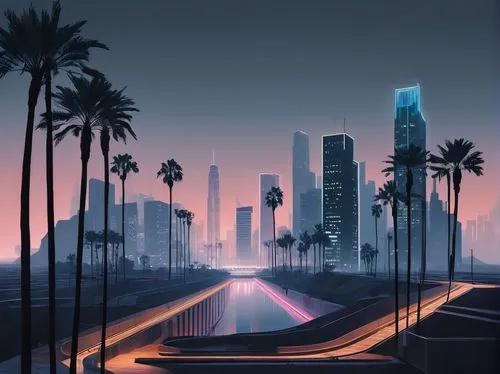 los angeles,city highway,futuristic landscape,losangeles,doha,khobar,cityscape,dubai,la,city at night,angeleno,jeddah,bahrain,evening city,night highway,miami,dhabi,qatar,highway lights,street lights,Illustration,Black and White,Black and White 32