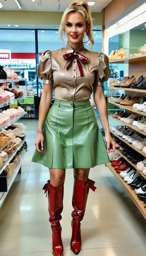 heidi country,kolinda,annemone,lederhosen,shopgirl,boots,Photography,General,Realistic