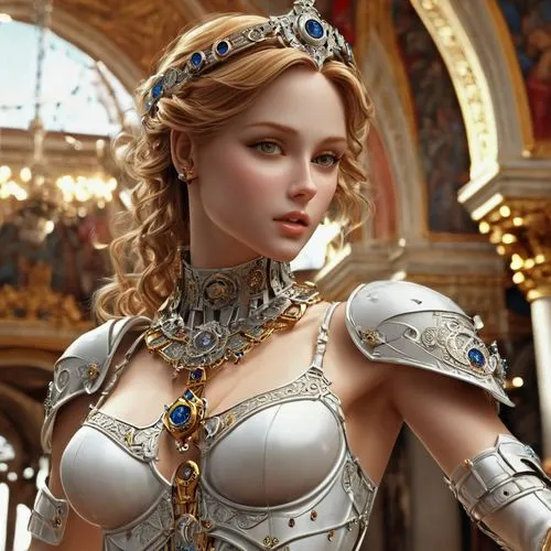 noblewoman,cinderella,archduchess,frigga,cuirasses,golden crown,circlet,principessa,cuirass,elizaveta,cuirassier,lutetia,sigyn,vestal,coronation,sophitia,emperatriz,diadem,noblewomen,rosnazura,Conceptual Art,Fantasy,Fantasy 27