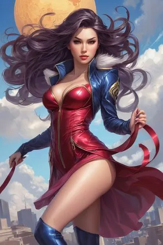 scarlet witch,wonderwoman,superheroine,super heroine,supergirl,superheroines,Conceptual Art,Fantasy,Fantasy 03