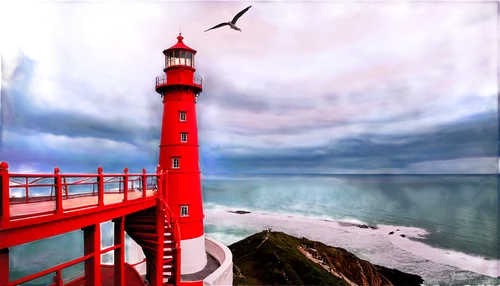 red lighthouse,phare,electric lighthouse,lighthouse,lighthouses,petit minou lighthouse,light house,farol,faro,point lighthouse torch,pigeon point,wfla,newhaven,photomanipulation,cape byron lighthouse,biarritz,rostral,helgoland,surathkal,gopalpur,Illustration,Paper based,Paper Based 03