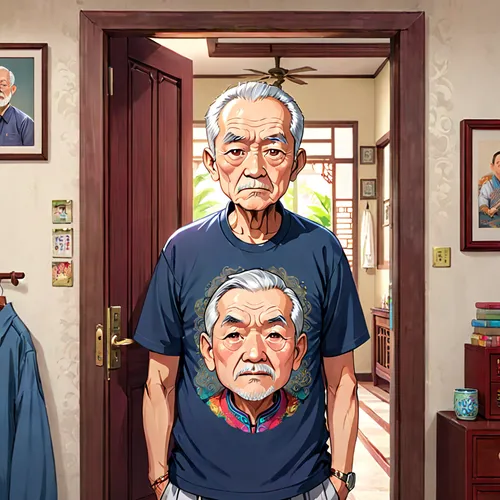 studio ghibli,grandpa,old couple,stan lee,grandparents,grandfather,generations,grandparent,retirement,elderly man,pensioners,retirement home,japanese icons,acerola family,old man,fuji,jin deui,sensei,elderly people,pensioner,Anime,Anime,General